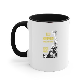 Discover Vintage LE.D ZE.PP.ELIN Distressed Bandtee Accent Mugs