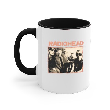 Discover Radiohead Vintage Accent Mugs