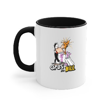 Discover Bill and Opus Accent Mugs