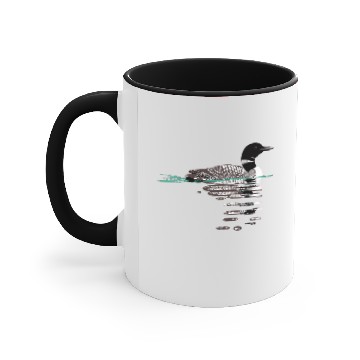 Discover Common Loon - Bird - Accent Mugs