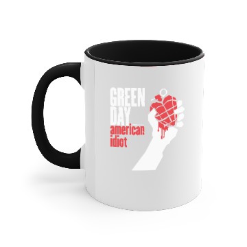 Discover Green Day American Idiot Accent Mugs