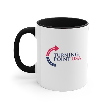 Discover Charlie Kirk Turning Point USA Unisex Graphic Accent Mugs