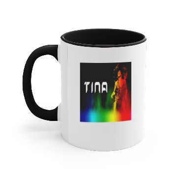 Discover Unisex Soft Cotton Accent Mugs. Tina Turner