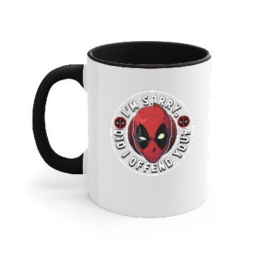 Discover Marvel Deadpool I'm Sorry Did I Offend You Pullover Accent Mugs, Gift For Fan