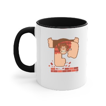 Discover Wreck it Ralph Pounding Bricks Accent Mugs