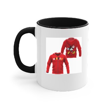 Discover Red zip-up Mickey Mouse Paris Accent Mugs