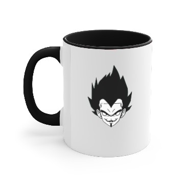 Discover MAshup Anonymous-vegeta Accent Mugs