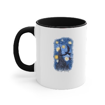 Discover Toothless Gogh Accent Mugs