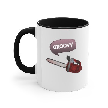 Discover Evil dead - Groovy chains Accent Mugs