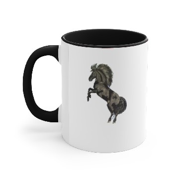 Discover Black Stallion Accent Mugs