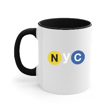 Discover NYC Subway Accent Mugs