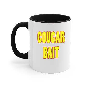 Discover Cougar Bait Accent Mugs