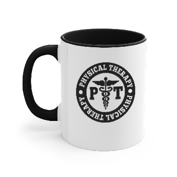 Discover Physical Therapy Accent Mugs