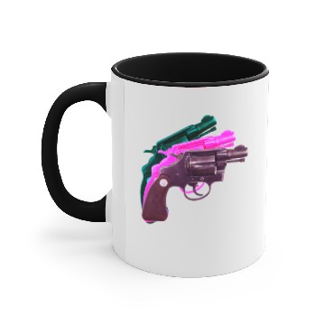 Discover Polar gun Accent Mugs