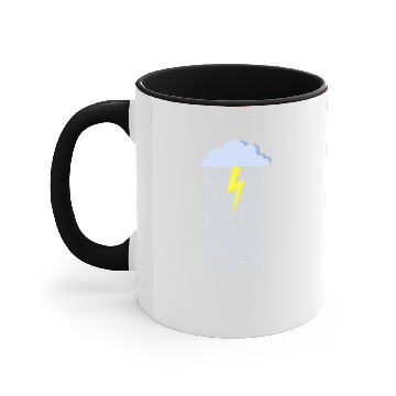 Discover storm geek Accent Mugs