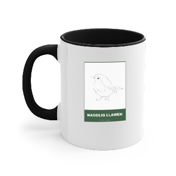 Discover Merry xmas: Robin Accent Mugs