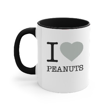 Discover I LOVE PEANUTS Accent Mugs