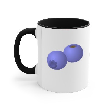 Discover Blueberries Accent Mugs