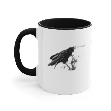 Discover crow nevermore Accent Mugs