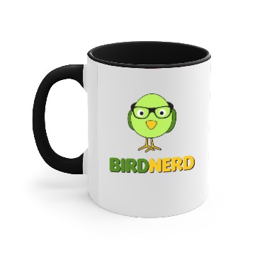 Discover Bird Nerd Accent Mugs