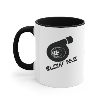 Discover Blow Me Accent Mugs