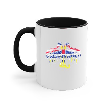 Discover BRITISH COLUMBIA FLAG DRG Accent Mugs