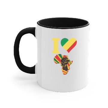Discover Congo Black Power Accent Mugs