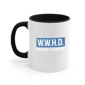 Discover What Would Harambe Do? Accent Mugs