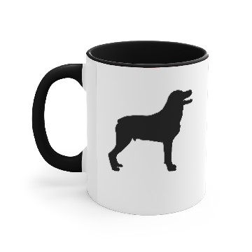 Discover Rottweiler Accent Mugs