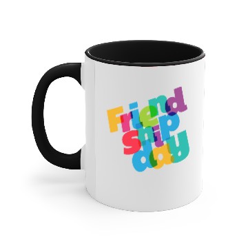Discover colorful-friendship-day Accent Mugs