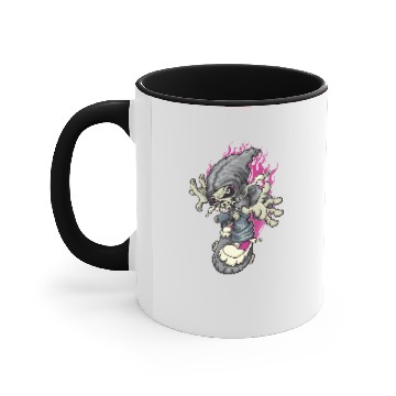 Discover sklet-skate-comics-cartoon-cool Accent Mugs