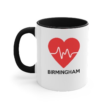 Discover Heart Birmingham Accent Mugs