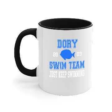 Discover Dory Swim Team Accent Mugs
