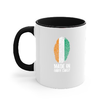 Discover Made In Ivory Coast Accent Mugs