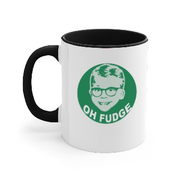 Discover Oh Fudge Accent Mugs
