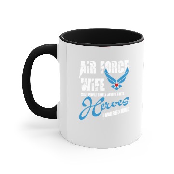 Discover Superhero Air Force Wife Accent Mugs