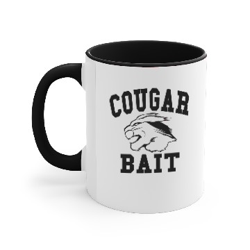 Discover Cougar Bait Accent Mugs