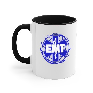 Discover Distressed Emergency Medical Technician Or EMT Accent Mugs