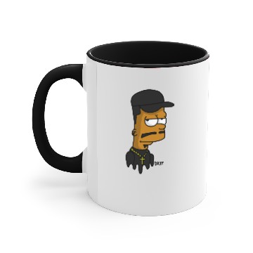 Discover Gangster bart Accent Mugs