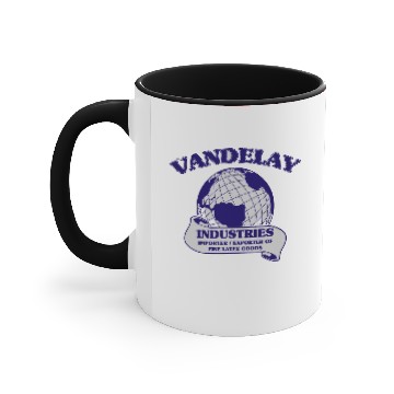 Discover Vandelay Industries vectorized Accent Mugs