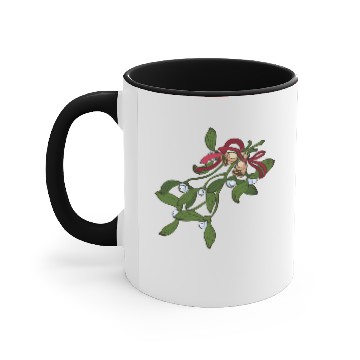 Discover Mistletoe Accent Mugs