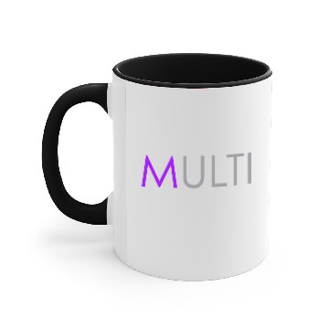 Discover MULTI Logo, purple M Accent Mugs