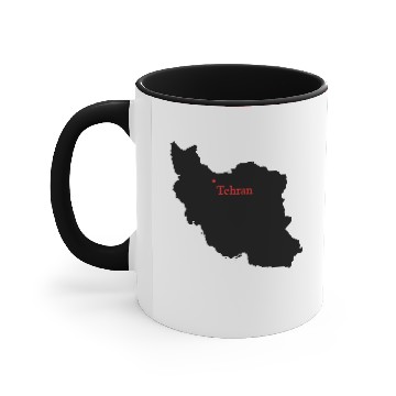 Discover Iran Accent Mugs