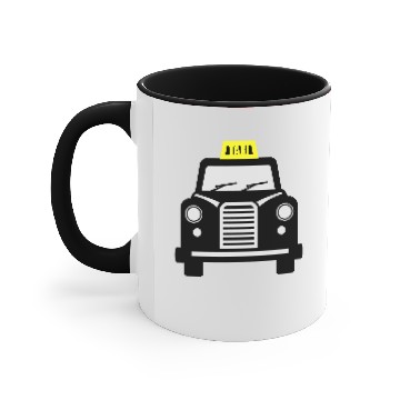 Discover london taxi Accent Mugs