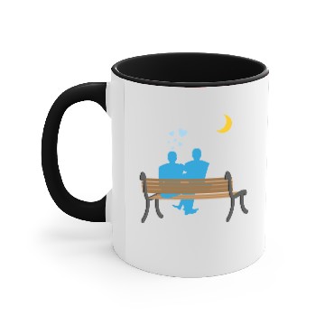 Discover gay couple Accent Mugs