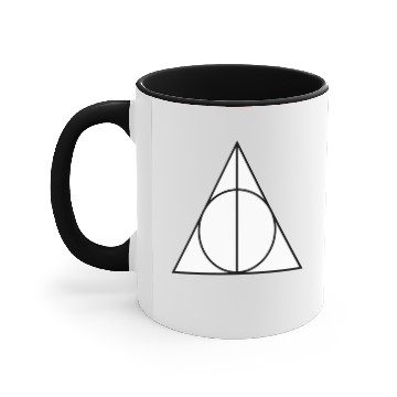 Discover deathly hallows Accent Mugs