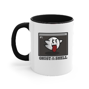 Discover ghost in the shell Accent Mugs