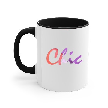 Discover Chic Multi Color Ver.2 Accent Mugs