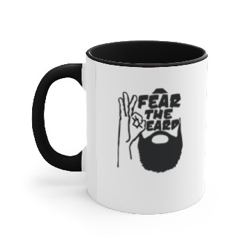 Discover Fear The Beard Accent Mugs