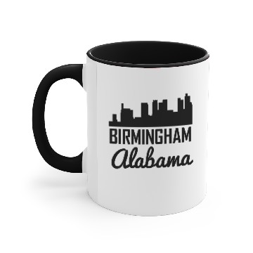 Discover Birmingham Albm Skyline Accent Mugs